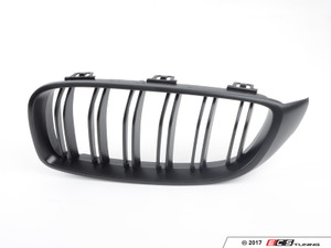 Dual Slats Blackout Grille Set - Matte Black | ES3426686