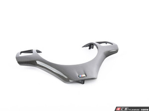 E92 carbon fiber Steering Wheel Cover CF