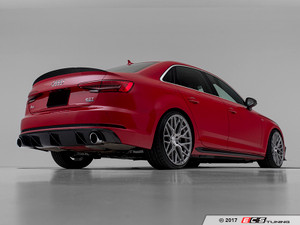 B9 A4/A5 4" Direct-Fit Exhaust Tips - Chrome - Pair