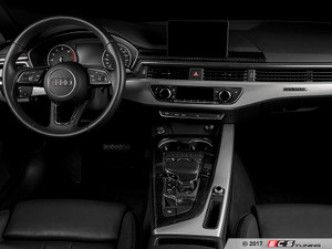 Carbon Fiber Center Console Overlay