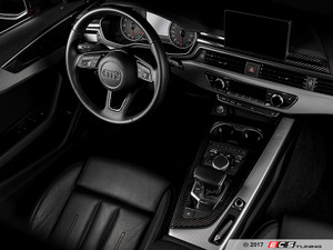 Carbon Fiber Center Console Overlay