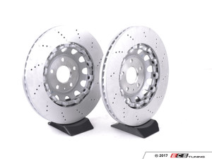 Front TTRS Big Brake Kit - Drilled Rotors (370x32)