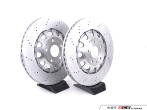 Front TTRS Big Brake Kit - Drilled Rotors (370x32)
