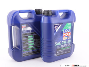 Liqui Moly Voll-Synthese Energy Oil Change Kit / Inspection I