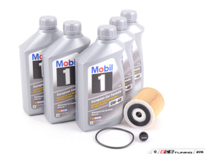 MINI Mobil 1 0w-40 Oil Service Kit Gen 1 - With ECS Magnetic Drain Plug