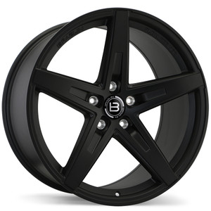 BR08 20x10.0 5x114.3mm +35 57.1mm | Matte Black Finish