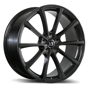 BR09 20x8.5 5x114.3mm +45 66.1mm | Gloss Gunmetal Finish