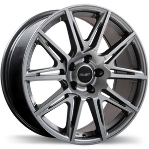 Switch 17x7.5 5x114.3mm +40 56.1mm | Titanium Finish