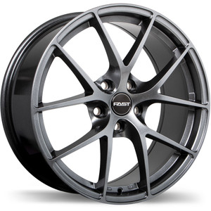 Innova| Titanium Finishon 16x6.5 5x114.3mm +45 67.1mm | Titanium Finish