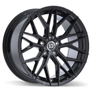BR10 19x9.5 5x120.65mm +25 70.7mm | Gloss Black Finish