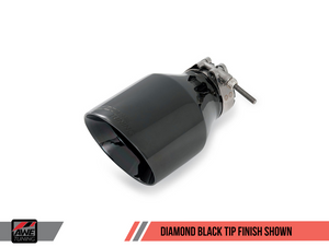 AWE Track Edition Exhaust for VW MK7.5 GTI - Diamond Black Tips