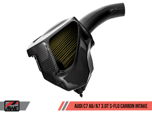 AWE S-FLO Carbon Intake for Audi C7 A6 / A7 3.0T