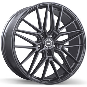 BR13 22x10.0 5x120mm +20 72.6mm | Dark Grey Finish