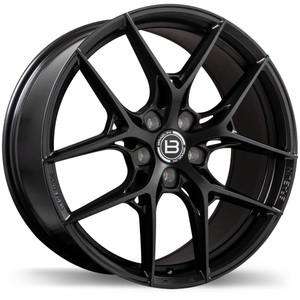 BR14 19x8.5 5x120mm +30 74.1mm | Satin Black Anthracite Finish