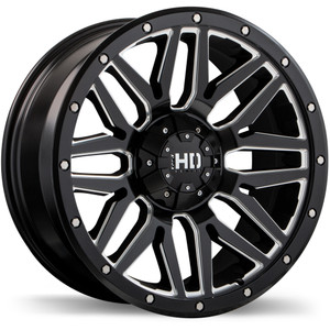 Menace 20x9.0 6x139.7mm +15 106.1mm | Satin Black w/Milled Trim Finish