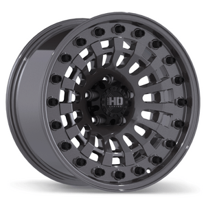 Shred 18x9.0 5x127mm +0 71.5mm | Gloss Gunmetal Finish