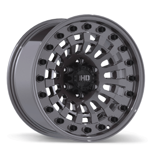 Shred 18x9.0 6x139.7mm +0 78.0mm | Gloss Gunmetal Finish