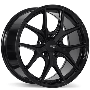 FC04 17x8.0 5x112mm +45 72.6mm | Metallic Black Finish