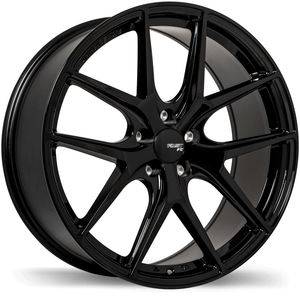 FC04 19x8.5 5x110mm +35 72.6mm | Metallic Black Finish