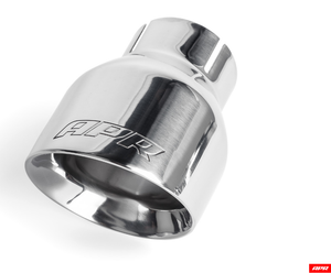 Polished APR Double-Wall 4" Slash-Cut Tips  (for use on APR cat-back system)