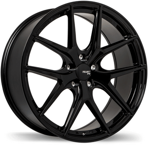 FC04 20x8.5 5x120mm +35 72.6mm | Metallic Black Finish