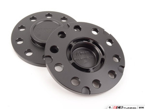 10mm Wheel Spacers with Integrated Hub Extenders - Black (Pair)