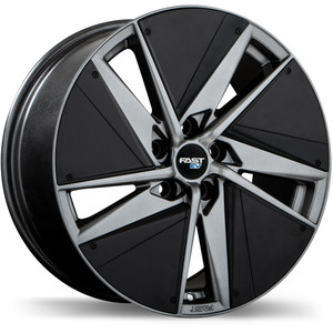 EV01(+) 20x8.5 5x114.3mm +48 67.1mm | Titanium Finish