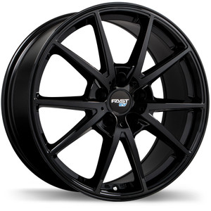 EV02 18x8.0 5x114.3mm +42 67.1mm | Gloss Black Finish