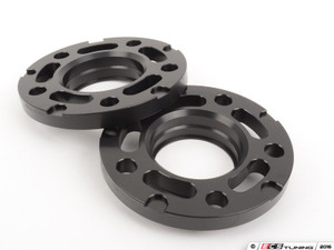 15mm Wheel Spacers - Black (Pair)