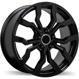 R152A 17x7.5 5x112mm +35 57.1mm | Gloss Black Finish