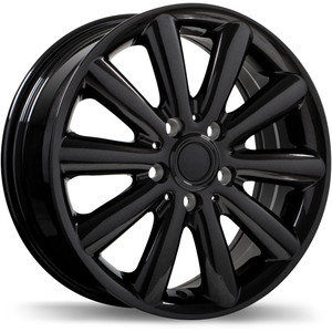 R181 17x7.5 5x112mm +54 66.6mm | Titanium Black Finish