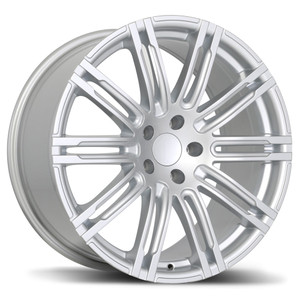 R188 19x8.5 5x112mm +28 66.5mm | Gloss Siliver Finish