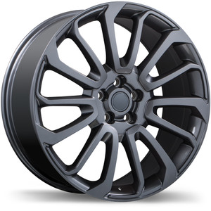 R190A 20x9.5 5x120mm +45 72.6mm | Gloss Gunmetal Finish