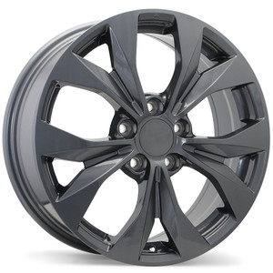 R192 17x7.0 5x114.3mm +45 64.1mm | Gloss Gunmetal Finish