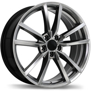 R195 17x7.5 5x112mm +45 66.5mm | Dark Hyper Silver Finish