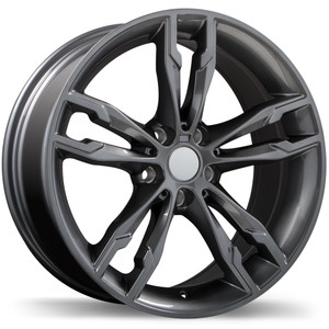 R198 19x8.5 5x112mm +25 66.6mm | Gloss Gunmetal Finish