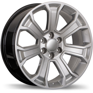 R204 20x9.0 6x139.7mm +24 78.1mm | Hyper Silver Finish