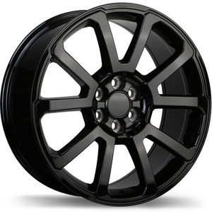 R214 20x8.5 6x120mm +33 67.1mm | Gloss Black Finish