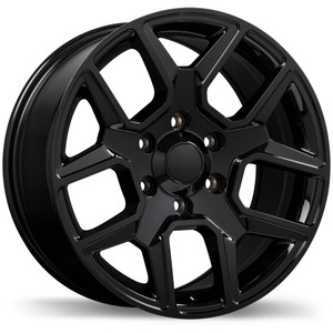 R220 20x9.0 6x139.7mm +18 78.0mm | Gloss Black Finish