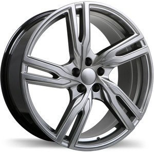 R221 20x8.5 5x108mm +38 65.1mm | Dark Hyper Silver Finish