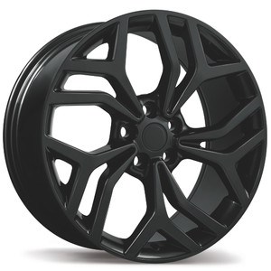 R230 20x9.0 5x120mm +48 72.6mm | Gloss Black Finish