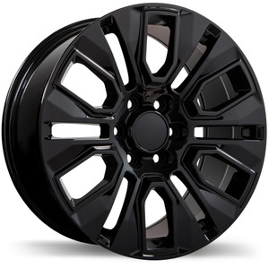 R232 20x9.0 6x139.7mm +24 78.0mm | Gloss Black Finish