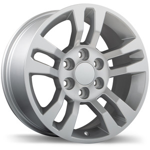 R237 18x8.5 6x139.7mm +20 78.0mm | Gloss Siliver Finish