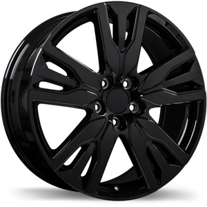 R244 20x8.0 5x120mm +55 64.1mm | Gloss Black Finish