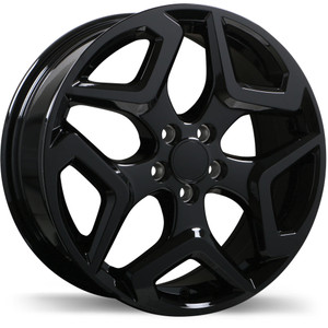 R255 17x7.0 5x100mm +55 56.1mm | Gloss Black Finish
