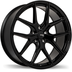 FC04 17x8.0 5x100mm +45 72.6mm | Metallic Black