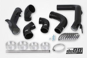 Volvo S60 V60 XC60 V90 S90 XC90 SPA Pressure pipes, T8 Petrol, OEM IC, Black hoses