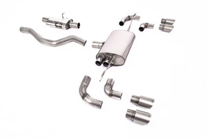 Milltek Sport Resonated Particulate Filter-back | SSXLR152