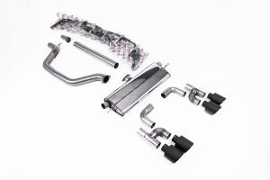 Milltek Sport Resonated Road+ Particulate Filter-back | SSXVW700
