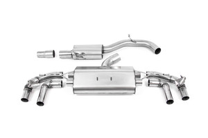 Milltek Sport Resonated Particulate Filter-back | SSXVW632